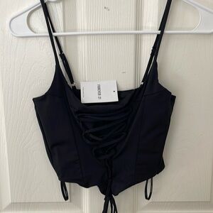 💜 Forever 21 Knit Bustier Top